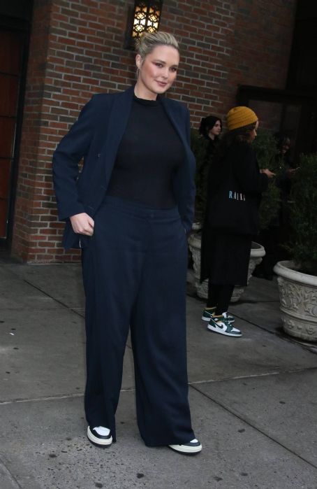Julia Stiles – Seen at New York Fashion Week 2023