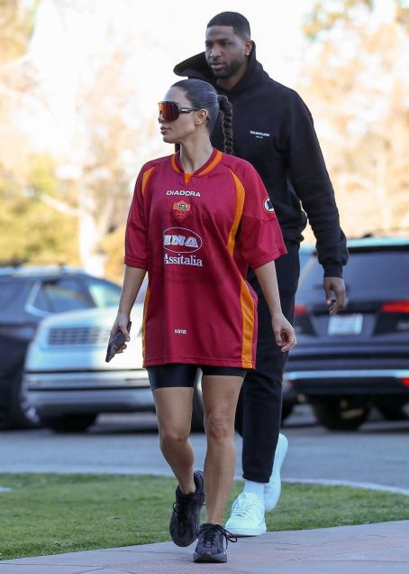 Kim Kardashian – Pictured at North’s basketball game in Los Angeles
