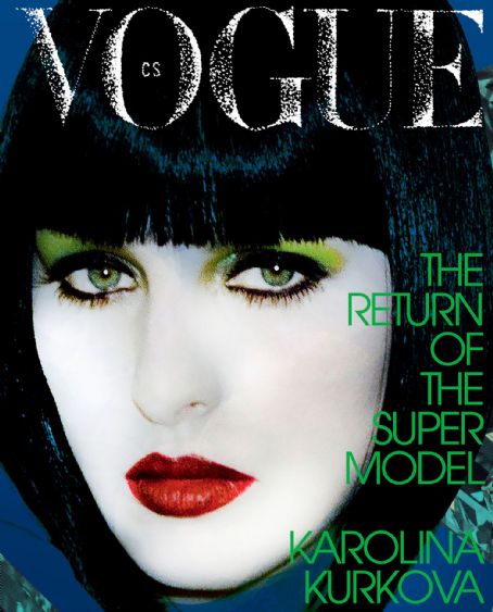 Karolina Kurkova - Vogue Magazine Cover [Czech Republic] (October 2021)