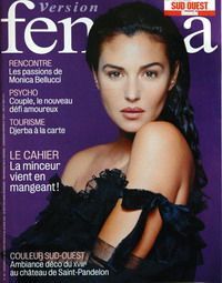 Monica Bellucci, Femina Magazine 28 March 2004 Cover Photo - France