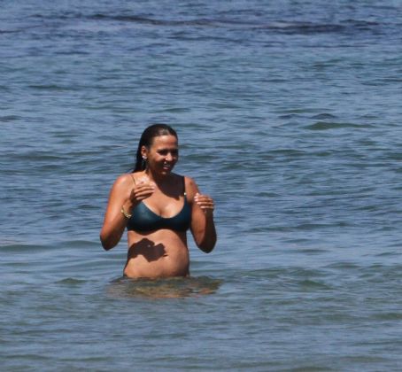Luciana Barroso in a bikini in Thousand Oaks