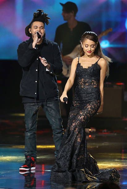 The Weeknd and Ariana Grande - American Music Awards 2014