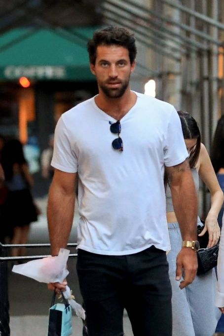 Eiza González and Paul Rabil go on stroll through NYC