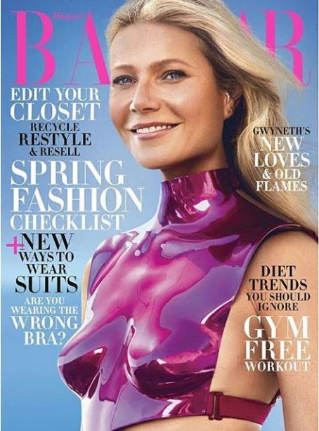 Gwyneth Paltrow - Harper's Bazaar Magazine Cover [United States] (February 2020)