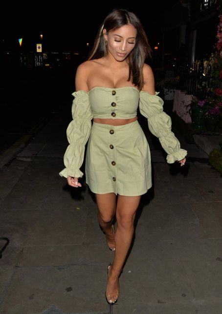 Kayleigh Morris – Looking chic while night out in London