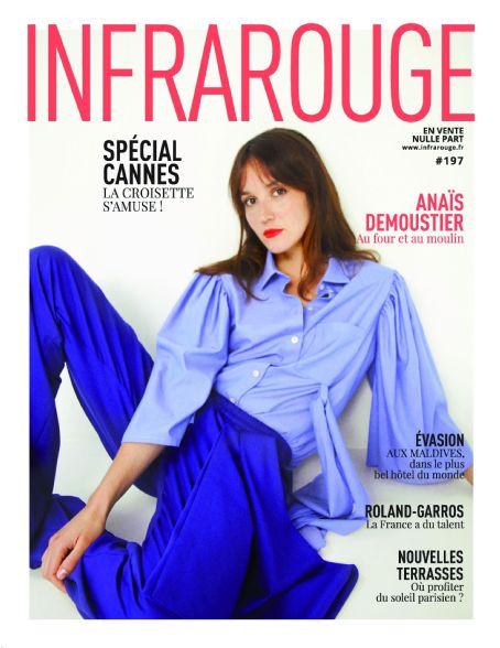 Anaïs Demoustier, Infrarouge Magazine May 2018 Cover Photo - France