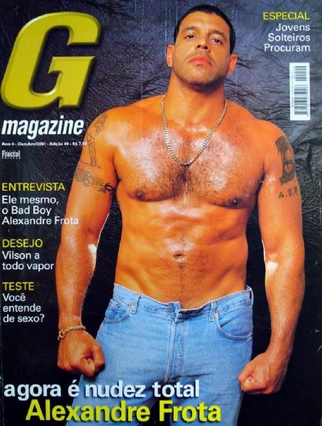 Alexandre Frota - G Magazine Cover [Brazil] (October 2001)