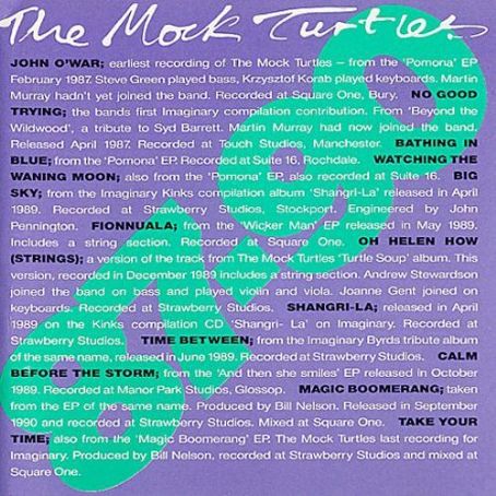 The Mock Turtles - 87-90