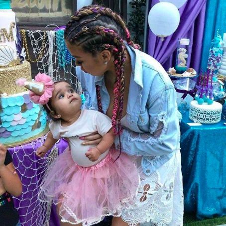 Blac Chyna Throws Dream a Mermaid Themed 1st Birthday Party at Her Home in Studio City, California - November 11, 2017