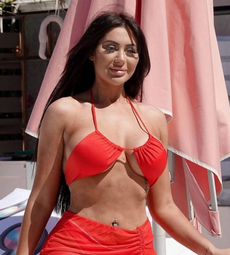 Chloe Ferry – Seen by the pool on holiday in Turkey