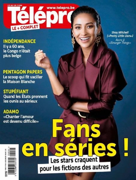 Shay Mitchell - Télépro Magazine Cover [Belgium] (13 June 2020)