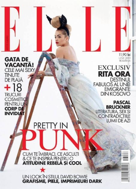 Rita Ora, Elle Magazine June 2013 Cover Photo - Romania