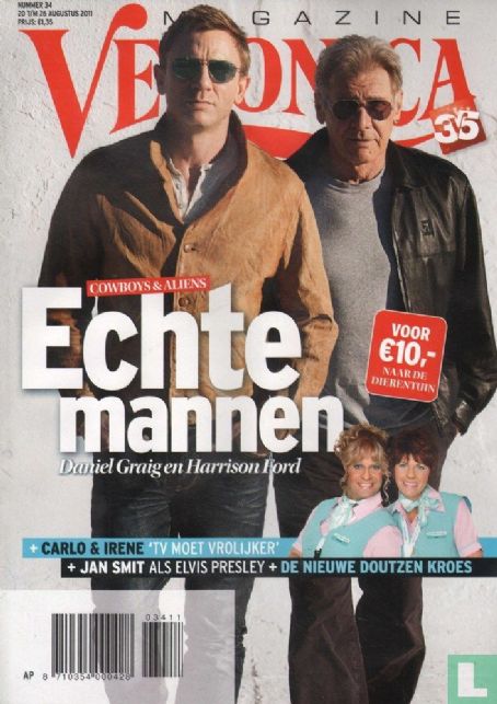 Harrison Ford - Veronica Magazine Cover [Netherlands] (20 August 2011)
