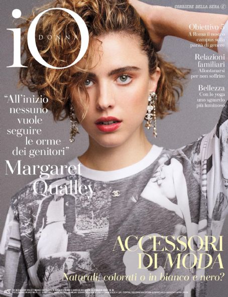 Margaret Qualley, Io Donna Magazine 09 March 2024 Cover Photo - Italy