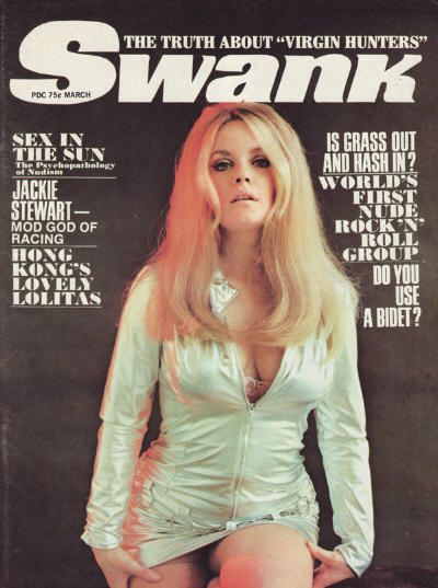 Swank Magazine March 1970 Cover Photo United States