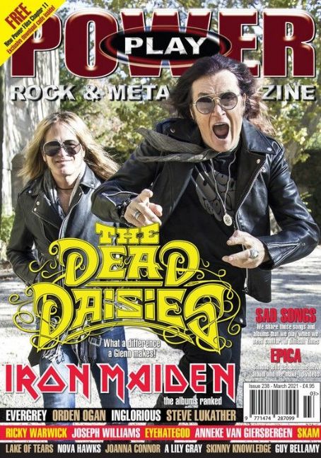 Glenn V. Hughes III - Power Play Magazine Cover [United Kingdom] (March 2021)