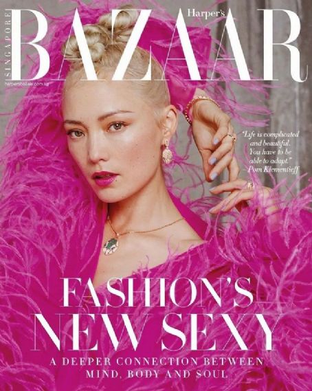 Pom Klementieff, Harper's Bazaar Magazine July 2022 Cover Photo - Singapore