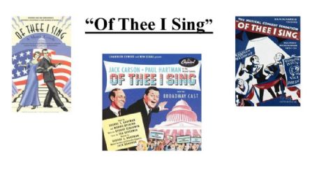 Of Thee I Sing