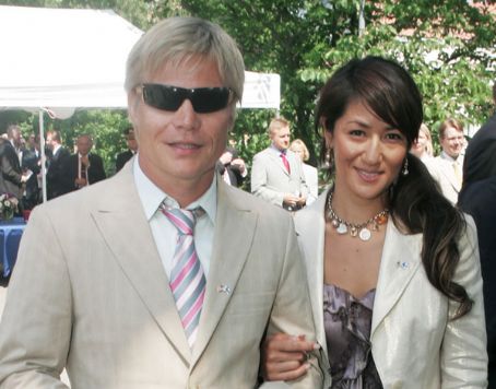 Mika Salo and Noriko Salo