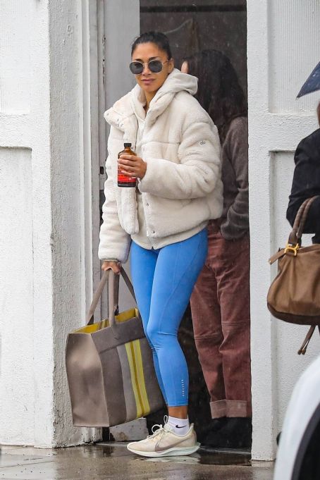 Nicole Scherzinger – With Thom Evans seen while visiting Nicole’s stylist in Beverly Hills